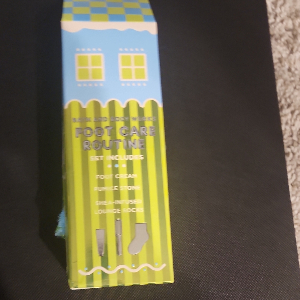 Bath & Body Works Foot Care Routine Set - Blue and Green